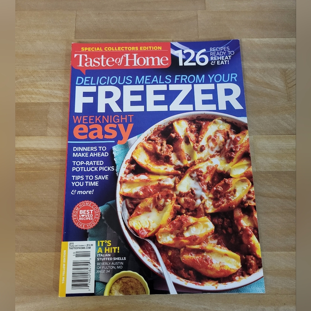 3 for $15 Taste of Home - Freezer Fall 2015